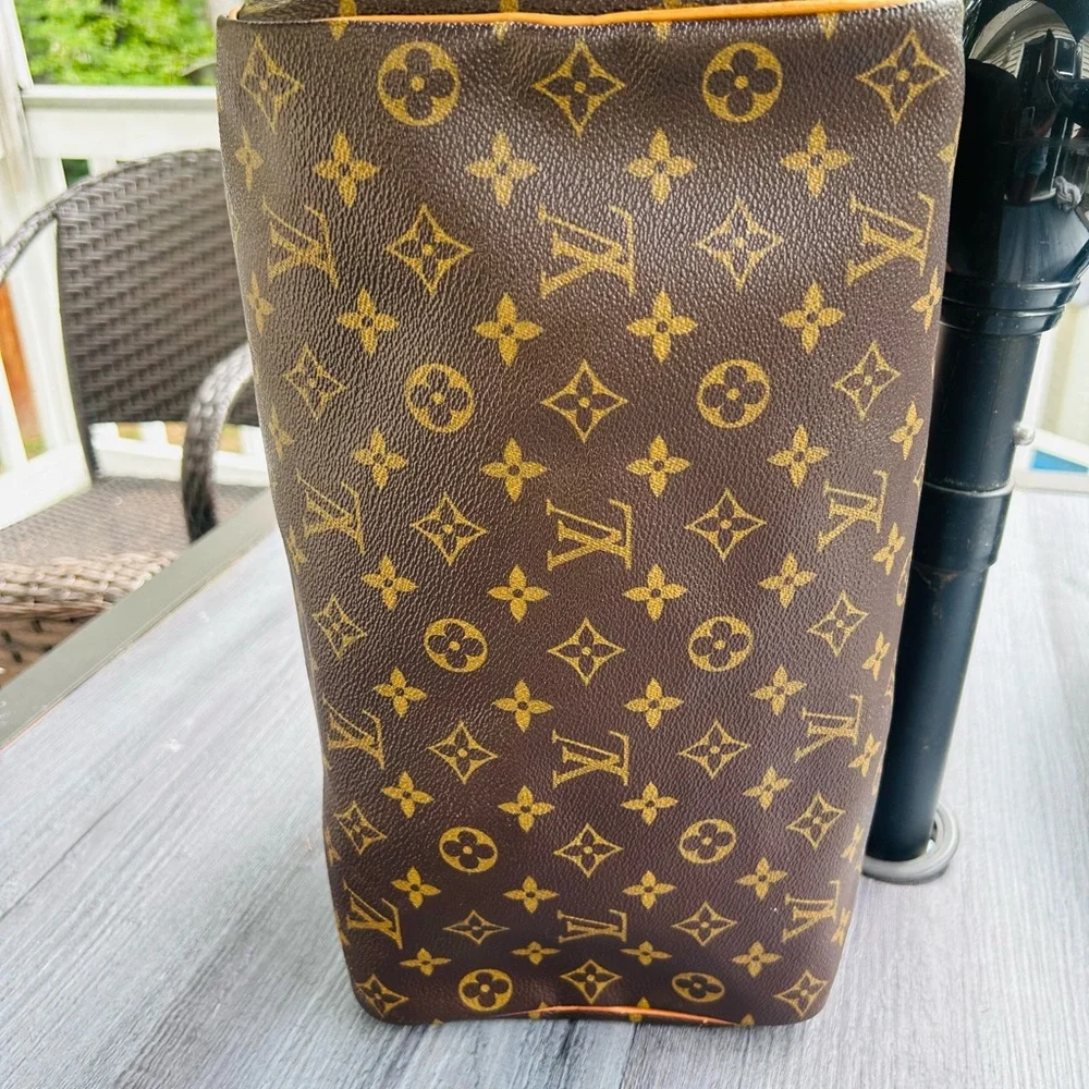 Louis Vuitton Monogram Speedy Bag in Brown 30 size TH0034/ France 2004